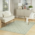 thumbnail image 1 of Nourison Casual 6'7" x 9'2" Green Modern Indoor Rug, 1 of 8