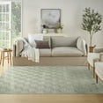 thumbnail image 1 of Nourison Casual 7'10" x 9'10" Green Modern Indoor Rug, 1 of 8