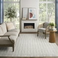 thumbnail image 1 of Nourison Casual 7'10" x 9'10" Ivory Modern Indoor Rug, 1 of 8