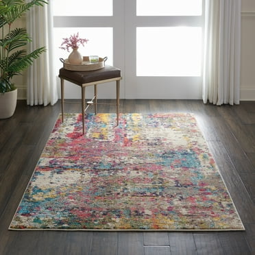 Nourison Celestial Abstract Sunset 3'11" x 5'11" Area Rug, (4x6)