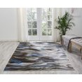 thumbnail image 1 of Nourison Chroma Colorful Abstract Aegean 5'6" x 8' Area Rug, (6x8), 1 of 9