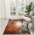 thumbnail image 1 of Nourison Chroma Colorful Abstract Ember Glow 4' x 6' Area Rug, (4x6), 1 of 9