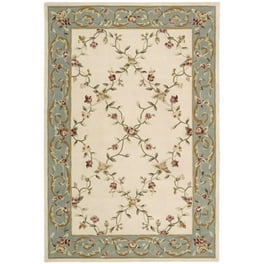 Nourison Fantasy 2 x 3 Ivory Indoor Abstract Handcrafted Area Rug Nourison Fantasy 2 x 3 Ivory Indoor Abstract Handcrafted Area Rug