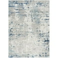 thumbnail image 1 of Nourison Concerto Abstract Ivory Grey Blue 3'9" x 5'9" Area Rug (4x6), 1 of 10