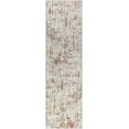 thumbnail image 1 of Nourison Concerto Abstract Ivory Rust 2'2" x 7'6" Area Rug, (2x8), 1 of 6