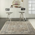 thumbnail image 1 of Nourison Concerto Beige/Grey 6' x 9' Area Rug, Transitional, Persian, Bed Room, Living Room, Dining Room, Kitchen, Easy Cleaning, Non Shedding,, 1 of 8