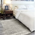 thumbnail image 1 of Nourison Concerto Contemporary Modern Ivory/Grey Area Rug, 1 of 8