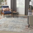 thumbnail image 1 of Nourison Concerto Distressed Contemporary Ivory/Multi Area Rug, 1 of 9