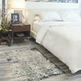 thumbnail image 1 of Nourison Concerto Distressed Ivory Grey Blue 3' x 5' Area Rug (3x5), 1 of 7