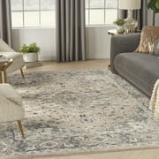 Nourison Concerto French country Beige/Grey 7'10" x 9'10" Area Rug, (8x10)