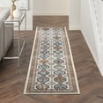 thumbnail image 1 of Nourison Concerto Geometric  Contemporary Ivory/Multi Area Rug, 1 of 8