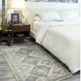 thumbnail image 1 of Nourison Concerto Modern Ivory/Grey/Blue 3' x 5' Area Rug, (3x5), 1 of 8