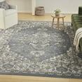 thumbnail image 1 of Nourison Concerto Persian Blue 5'3" x 7'3" Area Rug, (5x7), 1 of 9