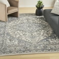 thumbnail image 1 of Nourison Concerto Persian Ivory Blue 5'3" x 7'3" Area Rug, (5x7), 1 of 8