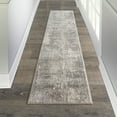 thumbnail image 1 of Nourison Concerto Rustic Beige/Grey 2'2" x 10' Area Rug, (2x10), 1 of 8