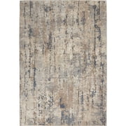 Nourison Concerto Modern & Contemporary Indoor Rug Beige Grey 53" x 73"