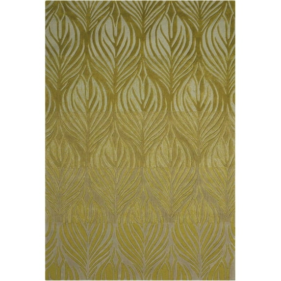 Nourison Contour Falling Leaves Decorative Area Rug