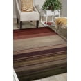 thumbnail image 1 of Nourison Contour Striped Forest 5' x 7'6" Area Rug, (5x8), 1 of 5