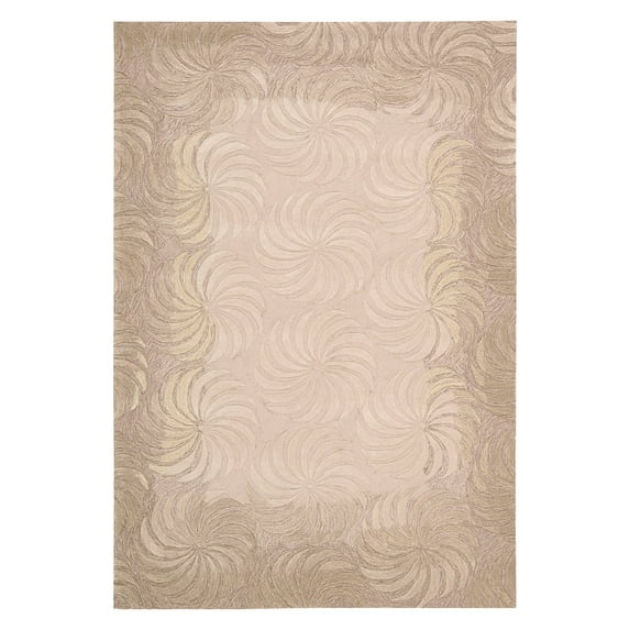 Nourison Contour Taupe Area Rug CON07 8' x 10'6"
