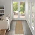 thumbnail image 1 of Nourison Courtyard 2'2" x 10' Jute Modern Rug, 1 of 10