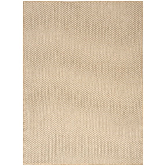 Nourison Courtyard 5' x 7' Natural Modern Rug