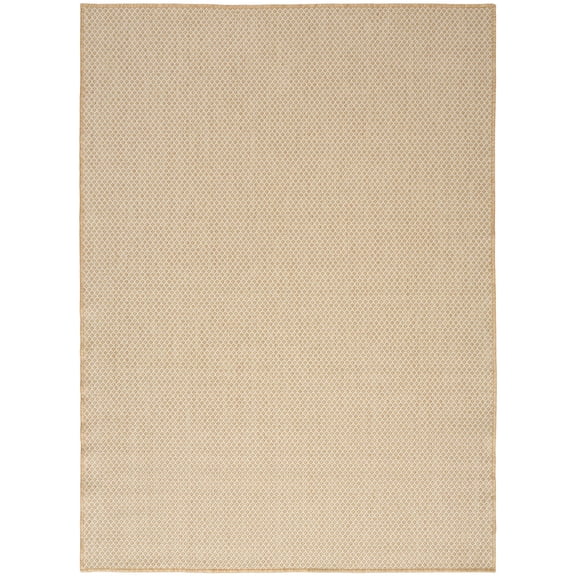 Nourison Courtyard 5' x 7' Natural Modern Rug