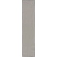 thumbnail image 1 of Nourison Courtyard 2' x 6' Ivory Charcoal Modern Rug, 1 of 9