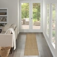 thumbnail image 1 of Nourison Courtyard 2' x 6' Jute Modern Rug, 1 of 10