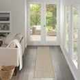thumbnail image 1 of Nourison Courtyard 2' x 6' Jute Ivory Modern Rug, 1 of 10