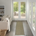 thumbnail image 1 of Nourison Courtyard 2'2" x 8' Green Modern Rug, 1 of 10