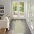 thumbnail image 1 of Nourison Courtyard Indoor/Outdoor Ivory Green 2'2" x 8' Area Rug (2x8), 1 of 10