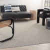 Nourison Courtyard Geometric Ivory/Charcoal 10' x 14' Area Rug, (10x14)
