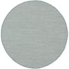 Size: 5 x Round, Actual Color: Ivory/Aqua