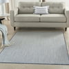 Size: 4' x 6', Actual Color: Ivory Blue
