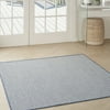 Size: 4' x Square, Actual Color: Ivory Blue