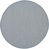 Size: 5 x Round, Actual Color: Ivory Blue