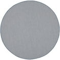 thumbnail image 1 of Nourison Courtyard Indoor/Outdoor Ivory Blue 6' x Round Area Rug (6 Round), 1 of 11