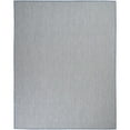 thumbnail image 1 of Nourison Courtyard Indoor/Outdoor Ivory Blue 9' x 12' Area Rug, (9x12), 1 of 11