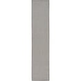 thumbnail image 1 of Nourison Courtyard Indoor/Outdoor Ivory/Charcoal 2'2" x 8' Area Rug (2x8), 1 of 9