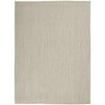 thumbnail image 1 of Nourison Courtyard Indoor/Outdoor Ivory Silver 4' x 6' Area Rug, (4x6), 1 of 12