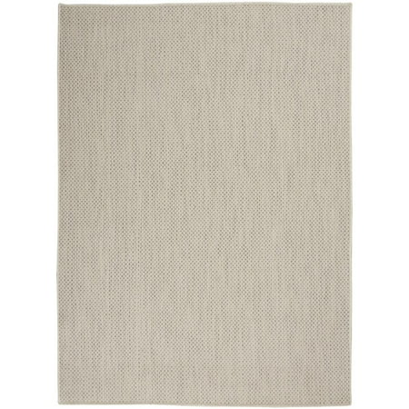 Size: 5' x 7', Actual Color: Ivory Silver