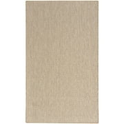 Nourison Courtyard 3' x 5' Jute Ivory Modern Indoor/Outdoor Rug