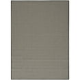 thumbnail image 1 of Nourison Courtyard 6' x 9' Black White Modern Rug, 1 of 11