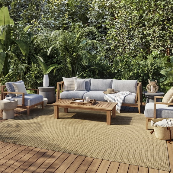 Nourison Courtyard 8' x 10' Jute Modern Rug