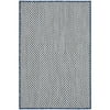 Size: 2' x 3', Actual Color: Ivory Blue