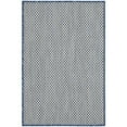 thumbnail image 1 of Nourison Courtyard Indoor/Outdoor Transitional Trellis Ivory Blue 2' x 3' Area Rug, 1 of 9