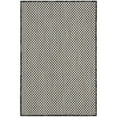 thumbnail image 1 of Nourison Courtyard Indoor/Outdoor Transitional Trellis Ivory Charcoal 2' x 3' Area Rug, 1 of 9