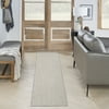 Size: 2' x 6', Actual Color: Ivory Silver