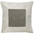 thumbnail image 1 of Nourison Couture Natural Hide Jeweled Cube Grey Pewter Throw Pillow, 1 of 2