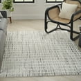 thumbnail image 1 of Nourison Cozy Modern 9' x 12' Ivory Black Scandinavian Indoor Rug, 1 of 8